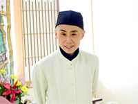 入門講座での早島妙聴先生