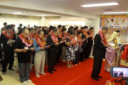 大観音亭興濟宮日本道観参拝団を熱烈歓迎