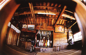 The hall of worship at Matsushima