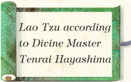 Lao Tzu according to Divine Master Tenrai Hayashima