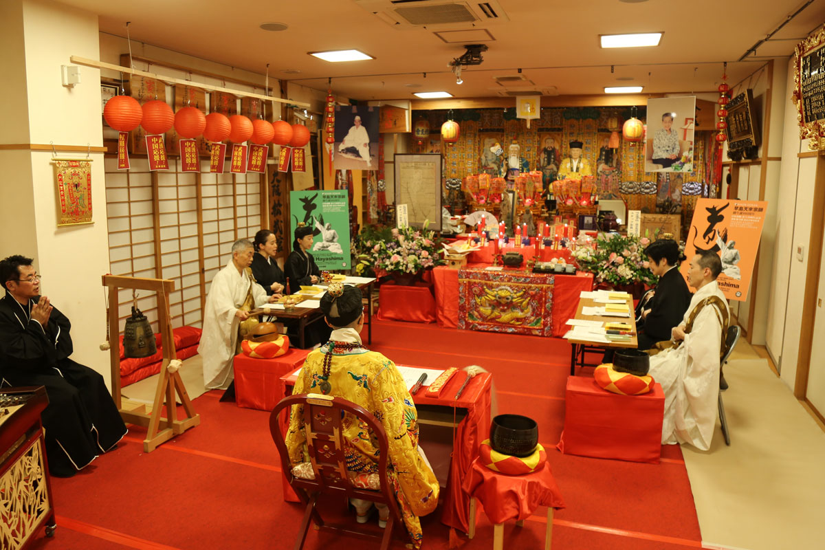 武漢応援 点灯祈福のご法要